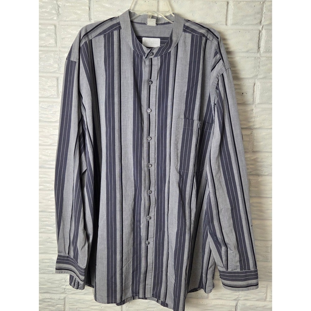 Men's size 2XLT long sleeve shirt Button up KING SIZE Tall & Big Men Pocket
